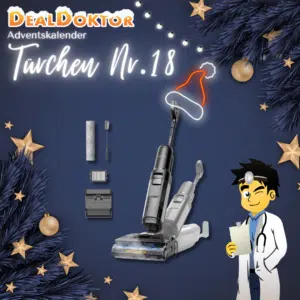 Thumbnail 🎁 DealDoktor Adventskalender - Türchen 18: 5x Tineco Stretch S7 Steam