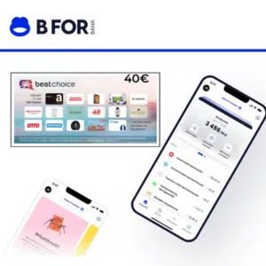 Thumbnail Bis zu 140€ Prämie für BforBank Girokonto (60€ Prämien kostenlos möglich!)