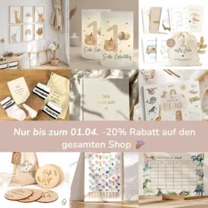 Thumbnail 🧸 MeinBaby123: 20% auf ALLES – Die süßesten Geschenke für Eltern &amp; Kids