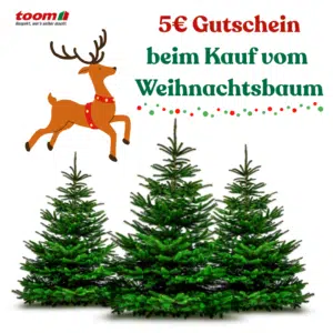 Thumbnail 🎄 Weihnachtsbaum bei Toom kaufen & 5€-Gutschein erhalten