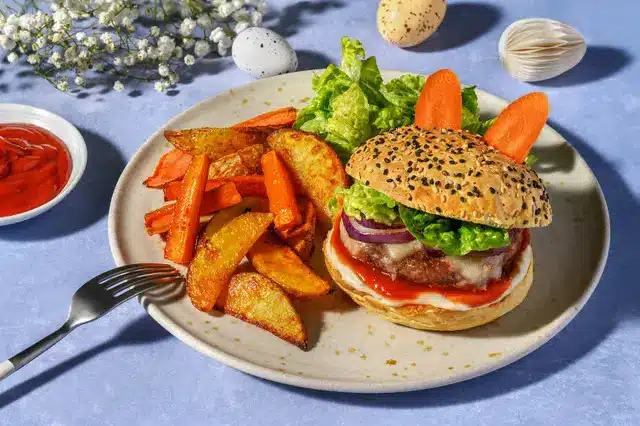 Hoppel hoppel: Bunny Burger mit Beyond Meat