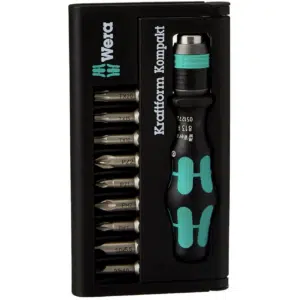 Thumbnail 🛠 Wera Kraftform Kompakt 10 mit Rapidaptor Schnellwechselfutter