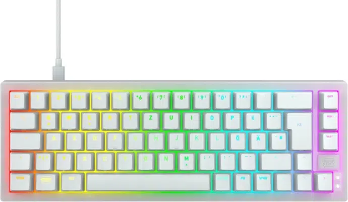 Mechanische Gaming-Tastatur Cherry XTRFY K5V2 RGB Compact Red Switch