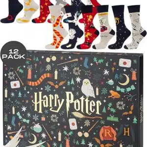 Thumbnail ⚡️ Harry Potter Socken-Box: 12 Paar für nur 21,99€ (1,83€/Paar)