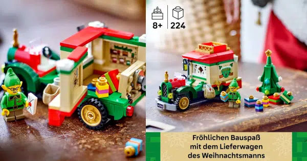 
LEGO Lieferwagen des Weihnachtsmanns 