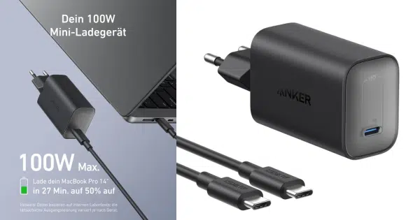 Anker Nano LadegerÀt, 100W