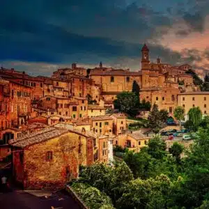 Häuser in Montepulciano