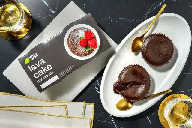Lava Cake Chocolate von HelloFresh