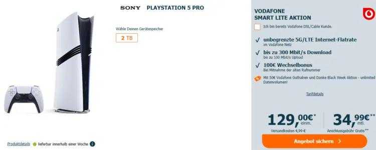 PS5 Pro Handytarif