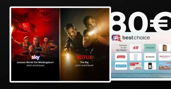 80€ Bonus für Sky