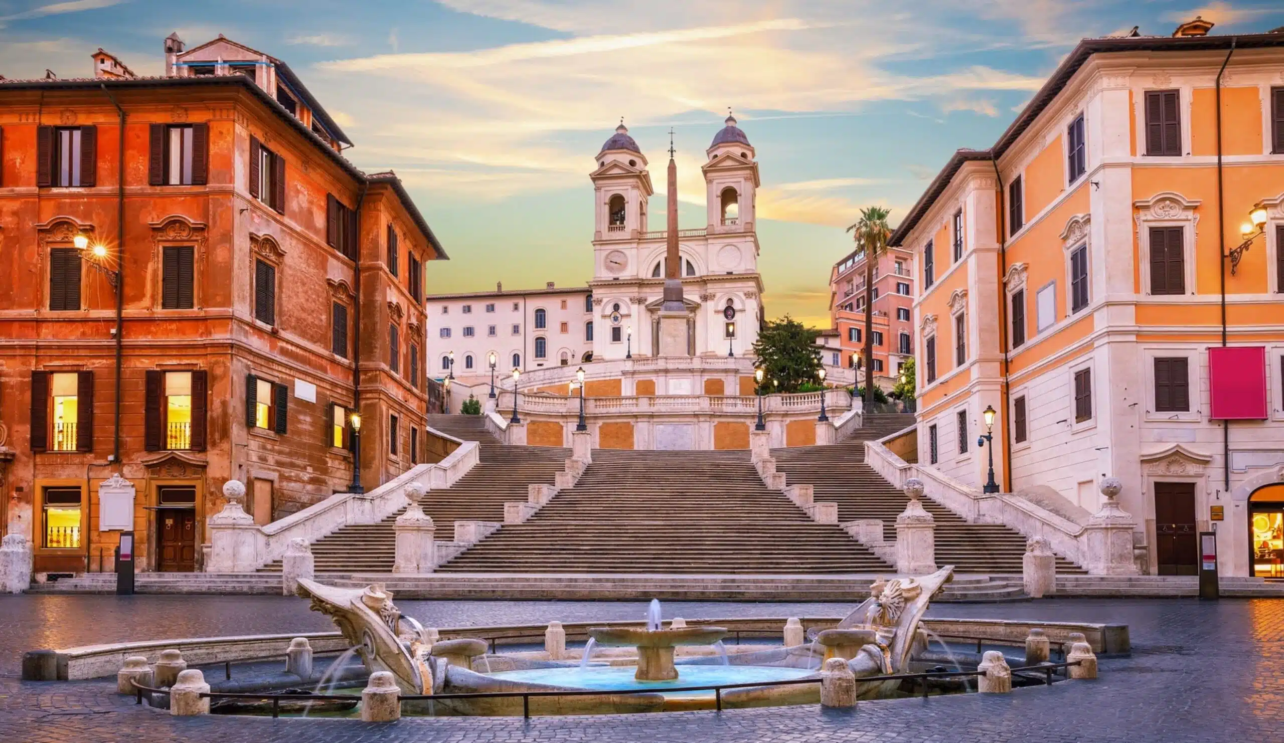 Spanische Treppe in Rom