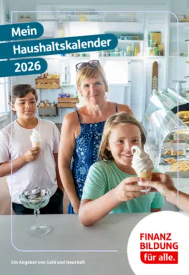 kostenloser Haushaltskalender der Sparkasse 2026