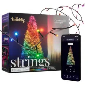 Thumbnail 🌈 Twinkly Strings 400 LED RGB 32 m für 67,99€ (statt 83€)