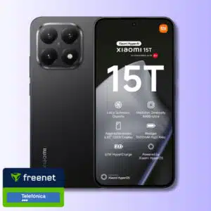 Xiaomi 15T, unten links freenet Telefonica Logo