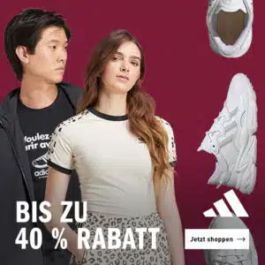 Bis zu 40% Rabatt bei adidas