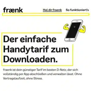 Thumbnail 📲 mtl. kündbare 24GB 5G &amp; LTE Telekom Allnet für 10€/Monat | 49GB für 15€ (fraenk / congstar / KwK auch möglich)