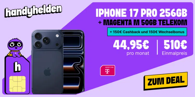 Apple iPhone 17 Pro Handytarif
