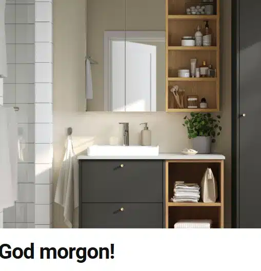 IKEA: Bis zu 150 € Rabatt bei Kauf von Badezimmermöbeln