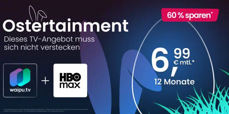 Waipu TV mit HBO Max
