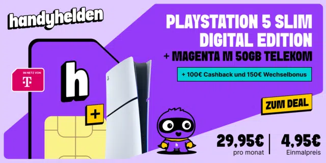 PS5 Slim Digital Edition Handytarif