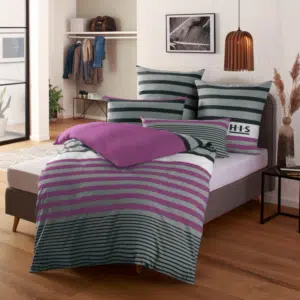 Thumbnail 🛏 Bettwäsche »Majoran« von H.I.S nur 4,74€ zzgl. Versand