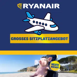 Thumbnail ✈️ Großes Sitzplatzangebot bei Ryanair: Flüge ab 14,99€