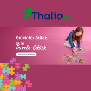 Thumbnail Puzzle zu Bestpreisen bei Thalia z.B. Ravensburger 3D Puzzle-Ball Pokémon Superball für 6,65€ (statt 10€)