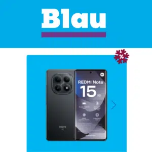 Thumbnail Xiaomi Redmi Note 15 5G für 1€ + 20 GB (5G) Allnet Flat (o2-Netz) für 16,99€/mtl.