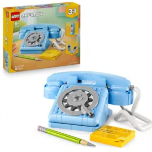 Thumbnail ☎️ LEGO Creator 3-in-1 Retro-Telefon Spielzeug mit Wählscheibe für 16,99€ (statt 22€)