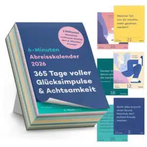 Thumbnail 6 Minuten Achtsamkeitskalender 2026: Nur 6,99€ bei Amazon!