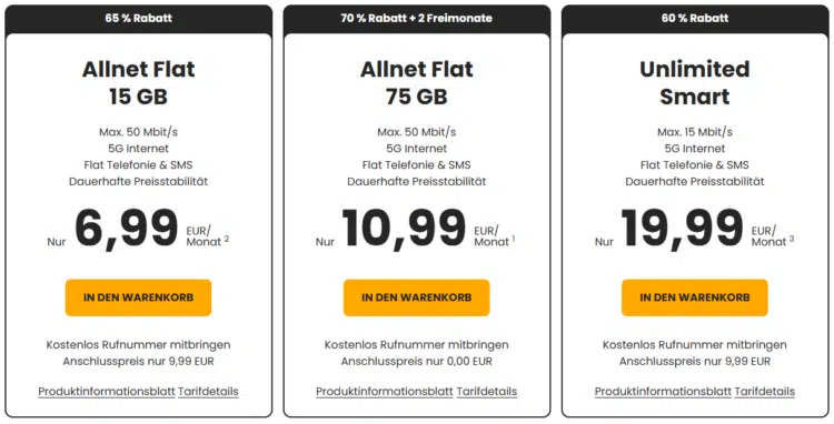 Happy SIM Handytarife