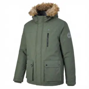 Lambretta Herren-Parka mit Fellkragen