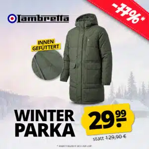 Thumbnail Lambretta Winter Parka (S-4XL) für 29,99€ » Kult-Marke günstig