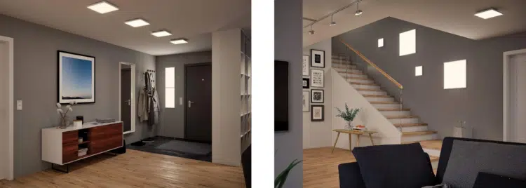Smarte Paulmann LED Panel-Deckenleuchte