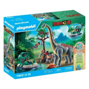 Thumbnail Playmobil Brachiosaurus-Begegnung mit Luftkissenboot für 46,76€ (statt 61€)