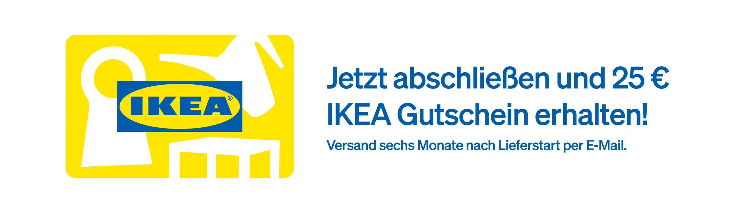 IKEA Strom: aktuelles Angebot mit 25€ IKEA Gutschein bei Abschluss in der Abbildung