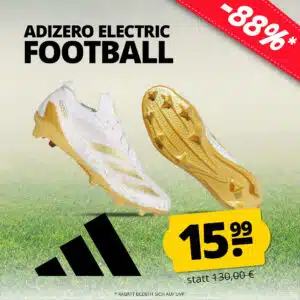Thumbnail ⚽ adidas adiZero Electric Unisex Fußball Schuhe für 20,94€ inkl. Versand