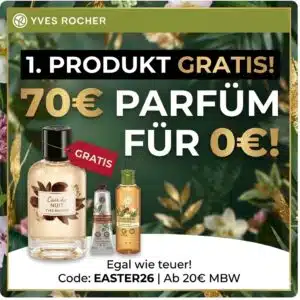 Thumbnail 💥 Yves Rocher: 1. Artikel GRATIS (egal wie teuer!) – z.B. 70€ Parfüm geschenkt 💄