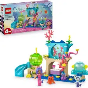 Thumbnail 🧜‍♀️ LEGO Gabby's Dollhouse - Meerjungfrau Gabbys Aquarium Abenteuer für 14,99€ (statt 19€)