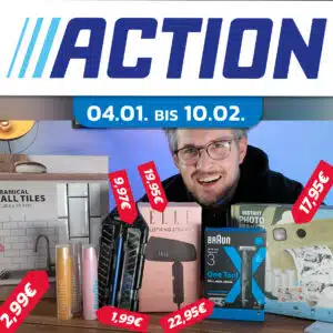 Thumbnail Action-Check (04.02. bis 10.02.) ✅ Diese Schnäppchen lohnen sich wirklich – und diese nicht! ❌