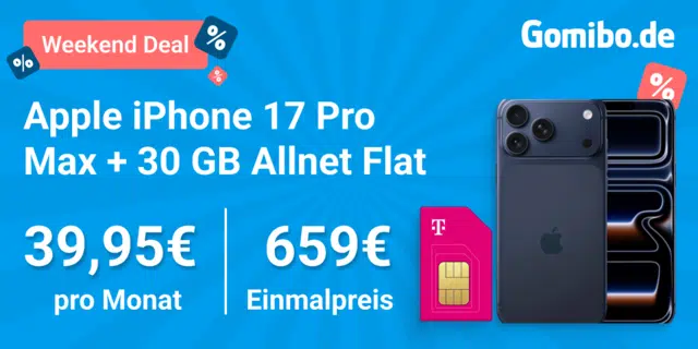 Apple iPhone 17 Pro Max Handytarif