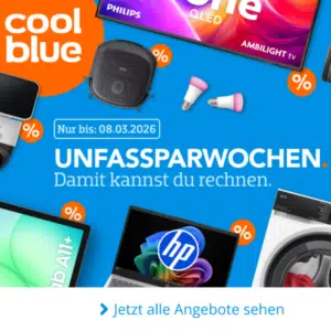 Thumbnail Coolblue Unfassparangebote: Apple iPad (2025) 11" für 319€!