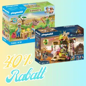 Thumbnail 🏰 Playmobil-Aktion: Satte 40% Rabatt beim Kauf von 2 Sets!