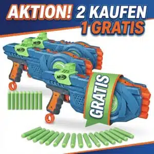 Thumbnail 3x Nerf Elite 2.0 Flip-8 für nur 29,98€ – 2+1 Gratis bei DealClub