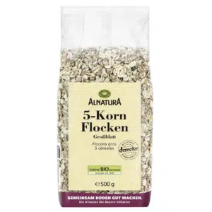 Thumbnail Alnatura Demeter 5-Korn-Flocken, 500g, für 1,44€ (statt 1,99€)