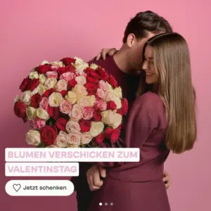 Thumbnail Letzte Chance auf einen entspannten Valentinstag 💌 15% Extra-Rabatt auf alles Blume2000 ✅ garantiert am Samstag da 🌹 z.B. 20 rote Rosen für 21,24€