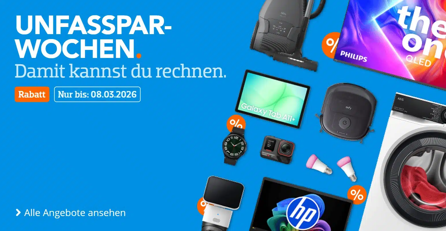 Unfassparwochen bei Coolblue