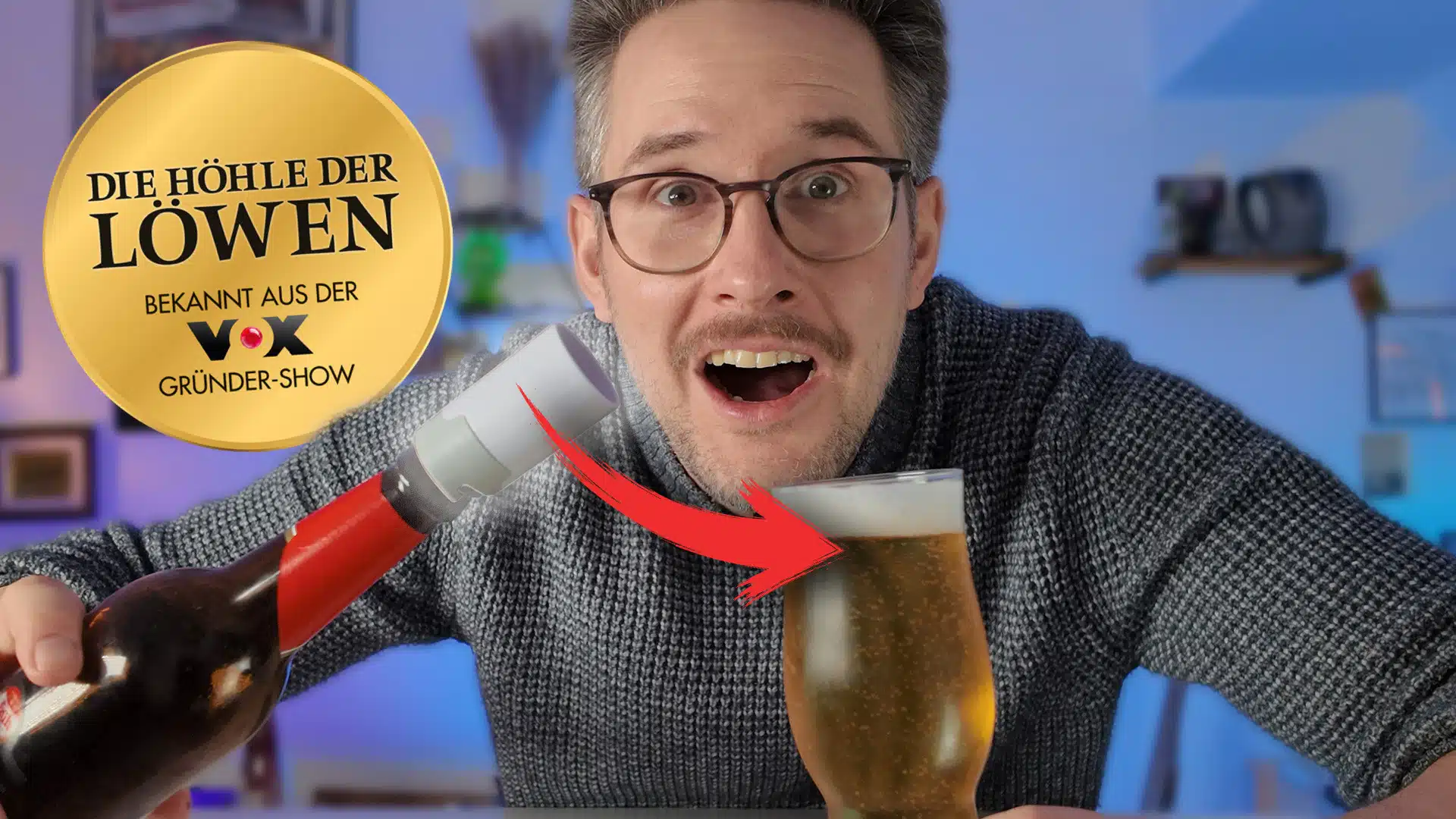 Lukas mit Taste Hero aus Höhle der Löwen