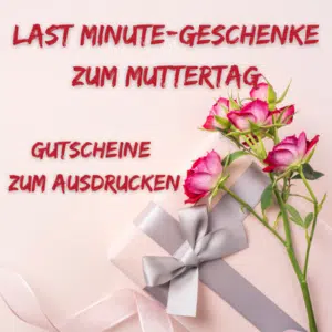 Thumbnail Am 10. Mai ist Muttertag! 💘 Immer noch kein Geschenk? Gutscheine zum Ausdrucken von Amazon, Zalando, Douglas, u.v.m.