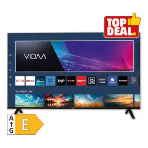 MEDION LIFE X8502680: der 50 Zoll Fernseher im Angebot bei Penny in der Frontansicht